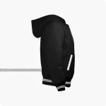 Black Kids Varsity Jacket Hoodie Right Side