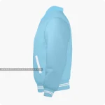Light Blue Varsity Jacket, Byron Collar