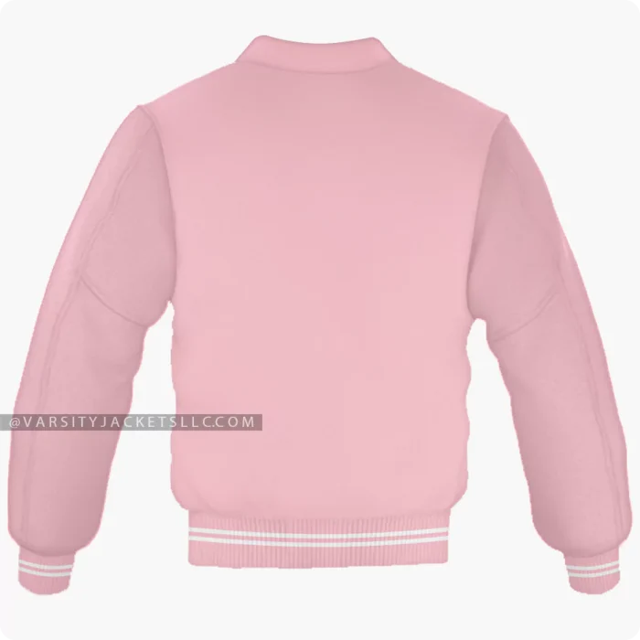 Pink Varsity Jacket, Byron Collar